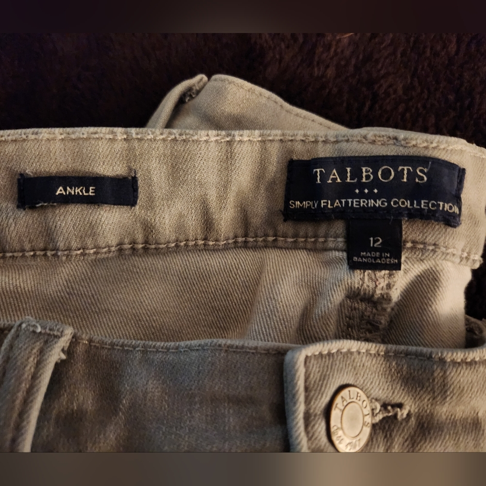 Talbots Slim Ankle Jeans Stanton Wash - Picture 6 of 6